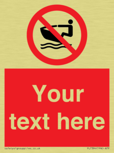 Custom No personal water craft